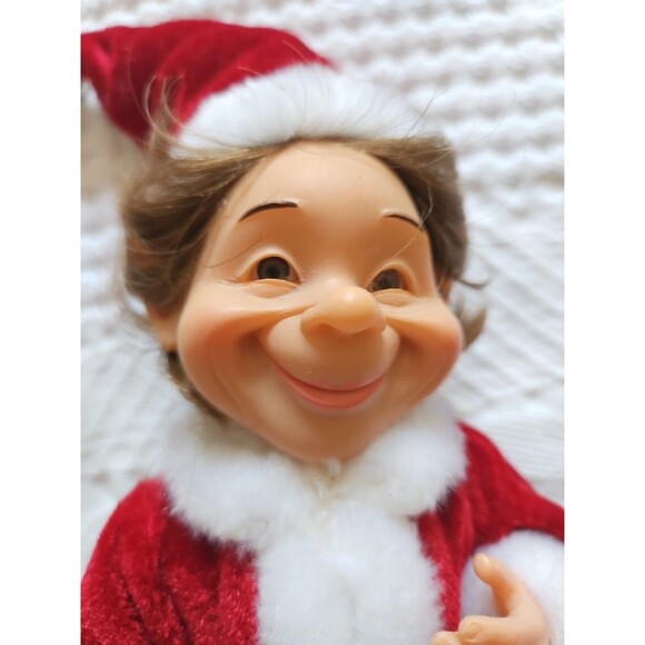 Karen Didion Santa Helper Elf Chimney Christmas Jolly Kris Kringle Decor - Picture 7 of 8